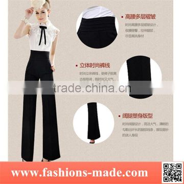 Woman Beauty High Waist Loose Pants