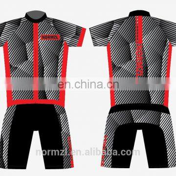 Vivid Patterns And Bright Color Triathlon Sport Wears Picture for Men