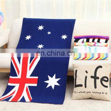 Promotional/wholesaler Custom Reactive Printed Beach Towel