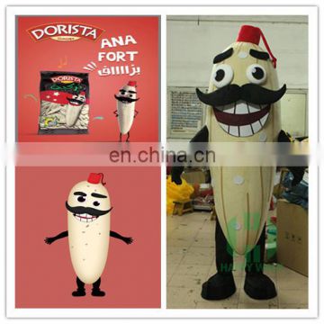 New design!!!HI CE customized mascot costume for adult size,wonderful customized mascot costume for hot sale