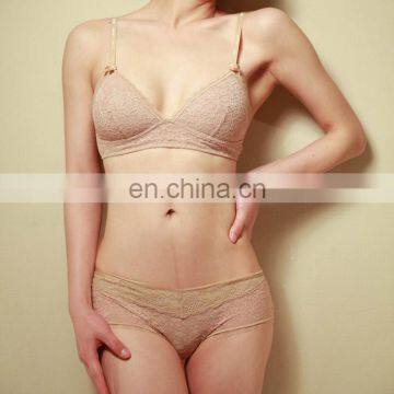Wireless Bra Ultra-thin Lace Fabric Bra photo-4