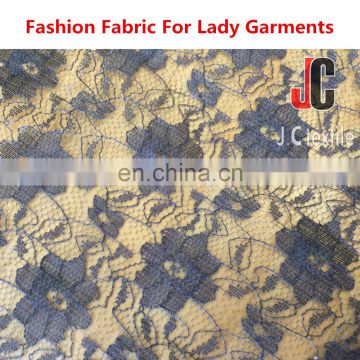 shaoxing AL8068 JC polyester high quality wholesale african guipure lace fabric