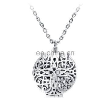 Fashion Custom Design Elegant Stainless Steel Heart Pendant Necklace