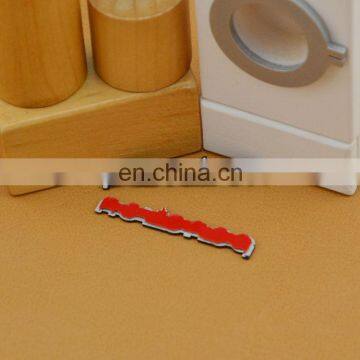 Self Adhesive Fine small metal logo name plate