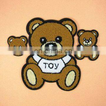 Wholesale Iron On Custom Towel Chenille Embroidery Patch photo-2