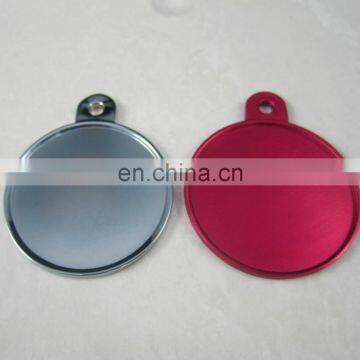 shenzhen cheap metal plain blank dog tag