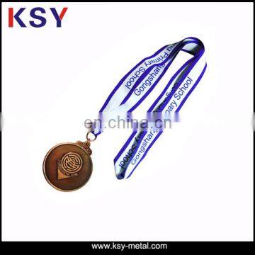 Custom metal medal for wholesale price with lanyard