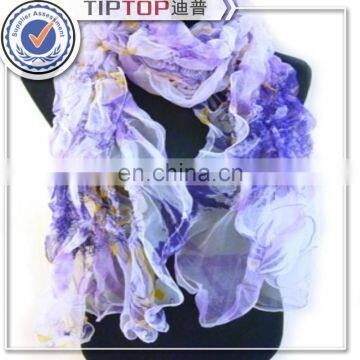 fashion lady spring summer silk scarf, polyster scarf