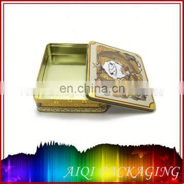 custom made small tin containers,food grade small metal tin boxes