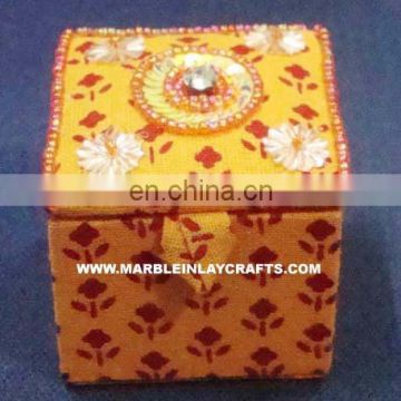 Zari Hand Embroidery Box