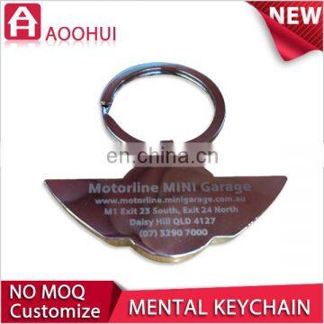 Newest Zinc Gold Plating Rhinestone Keychain photo-6