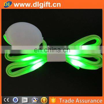 Nylon Material Led Shoelaces Light , Bilking Led Running Shoelaces