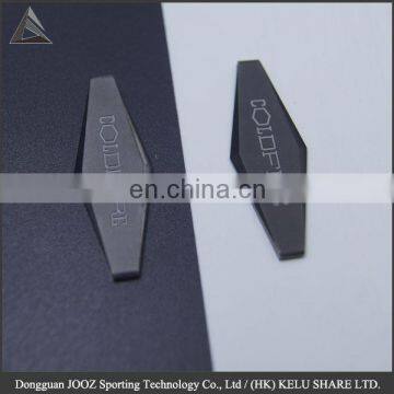 High end metal Titanium CNC logo plate