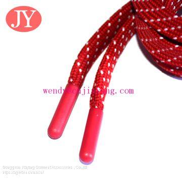 factory price Colorful plastic aglet for shoe lace Tip Place Shoelace Aglets Tips
