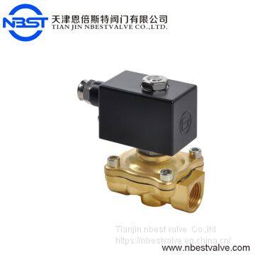 2W-EX Series Brass or SS304 230v 12v Explosion-proof Solenoid Valve for Water DN50 photo-4