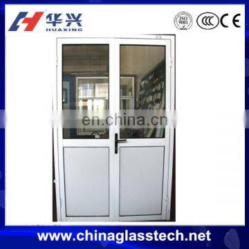 Sound and Heat insulation single/double glazed glass aluminum alloy profile swing security screen doors lowes