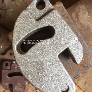 custom-made steel sand casting spare parts for pump and valve