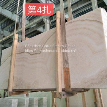 Cappuccino White Coffee Onyx Crystal Wall Tiles Translucent Natural Stone Tiles photo-3