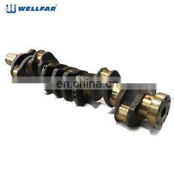 Well-treated Forged Steel Truck Engine Crankshaft for Kamatsu 6D125 6151-31-1110 photo-3
