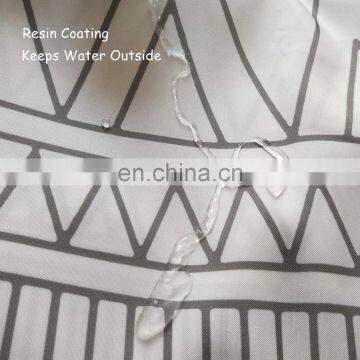 Boho Tassel Shower Curtain for Bathroom photo-3