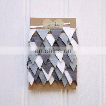 Christmas Fabric Banner Felt Hanging Pennant Flag Wall Art Custom photo-5