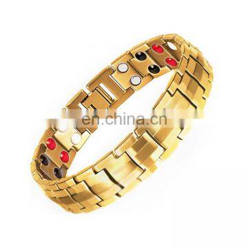 Healthcare Germanium Negative Stainless Bio Magnetic Bracelet Pain Relief Energy Bracelet photo-3