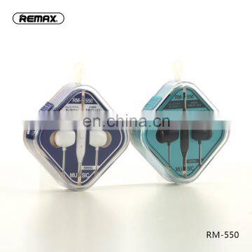 Remax Rm-550 Black And White Mobile Phone Universal Subwoofer Wired Music Earphone photo-6