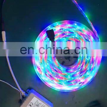 RGB LED Strip 3528 DC12V Flexible Rope Light with 24 Keys 44 Keys IR Remote