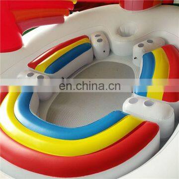 6 Person Unicorn Inflatable Floating Island