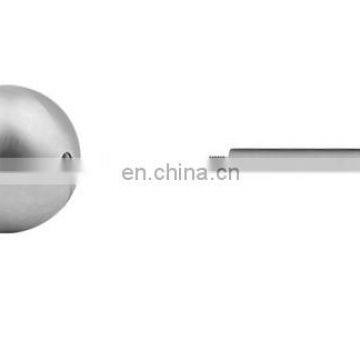 Balustrade Fitting Stainless Steel 316/304 Threaded Hole Small Sphere Ball M6 Screw Fixed Satin Polished photo-4