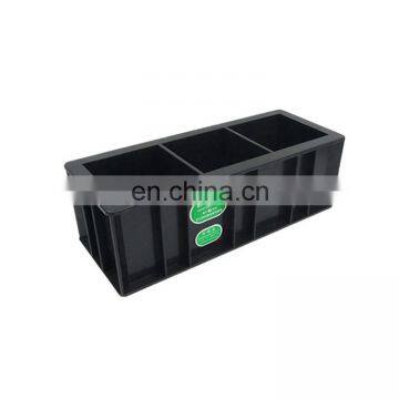 50 мм черные формы для бетона, трехсекционные пластиковые кубические формы для бетона photo-5