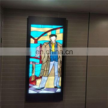 high transmissivity low reflectivity anti reflective stained glass