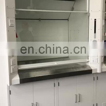 Chemistry laboratory fume cupboard pp material fume cabinet fume hood