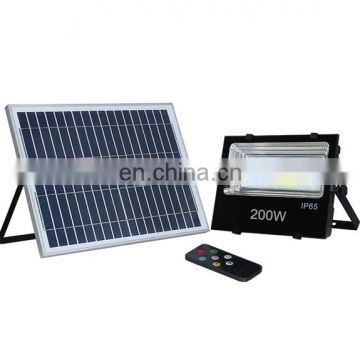 Super Bright High Power Street Light Solar Panel 200W Outdoor Floodlights