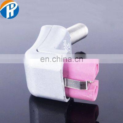 Factory Price L Shape right angle Ceramic Plug Connector alloy Electric Plug