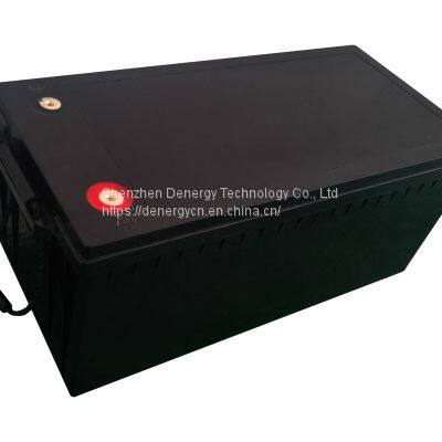 BMS built in Lithium battery 200ah 12v RV Boat solar LiFePO4 battery