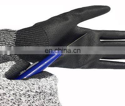 13/15 Gauge HPPE Ansi Level 5 Cut Resistant Gloves For Oil Drilling photo-3