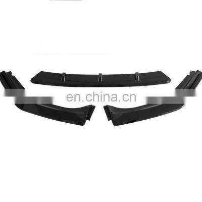 Auto   Car External Protector Front Bumper  Lip for  Sentra 2016-2019  Car Three-Segment Front Shovel