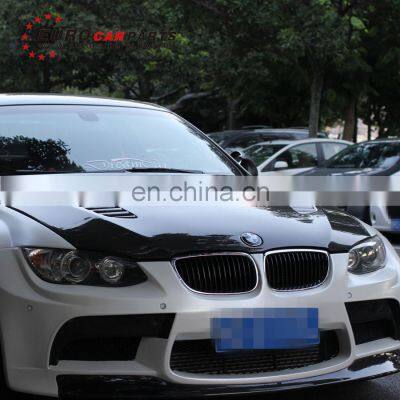 E92 M3 carbon finber hood scoop for E92 M3 V style carbon finber bonnet E92 M3 CARBON ENGINE COVER