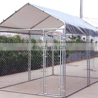 2020 top selling galvanized double dog kennel panels, dog kennel outdoor large