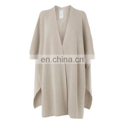 Hot Sale Ladies Wool Cashmere Blend Shawl Poncho Winter