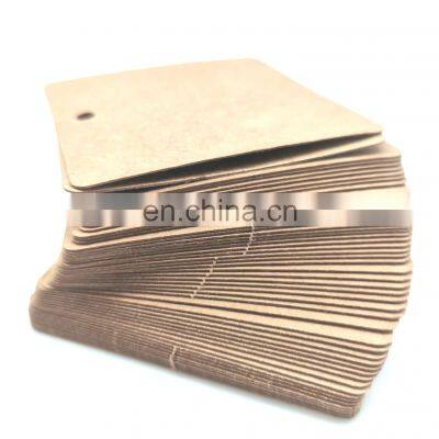 Blank Design Wedding Brown Rectangle Craft Hang Kraft Paper Tags photo-4