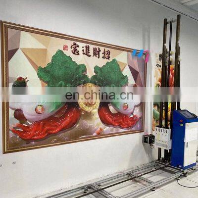 Best Sell 2021 Wall Printer uv uv Wall Printer 3d Automatic Vertical Wall Printer photo-4