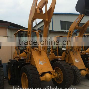 hydraulic pump wheel loader with bucket 0.7m3 level capacity