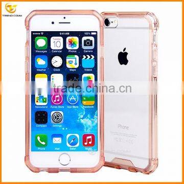 protective mobile phone crystal clear hard cover case for iphone 6 plus