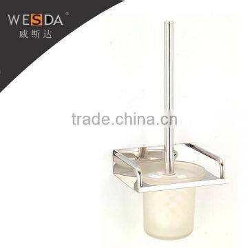 WESDA Lavatory stainless steel toilet brush/bathroom brush/toilet brush set