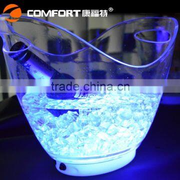 Used nightclub irregular shape large capacity led pp ice bucket