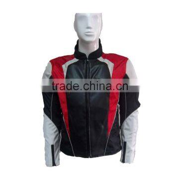 Windproof Leather Motorcycle jacket