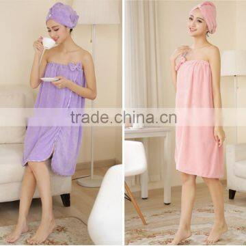 very popular comfortable terry microfiber bath towel set