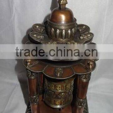 Single Wooden Prayer Wheels photo-2